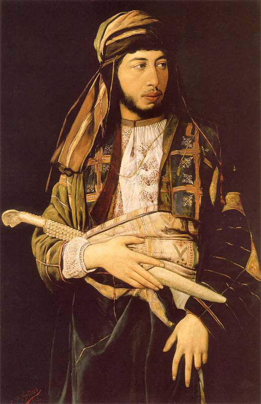 Self-Portrait in Arab Dress